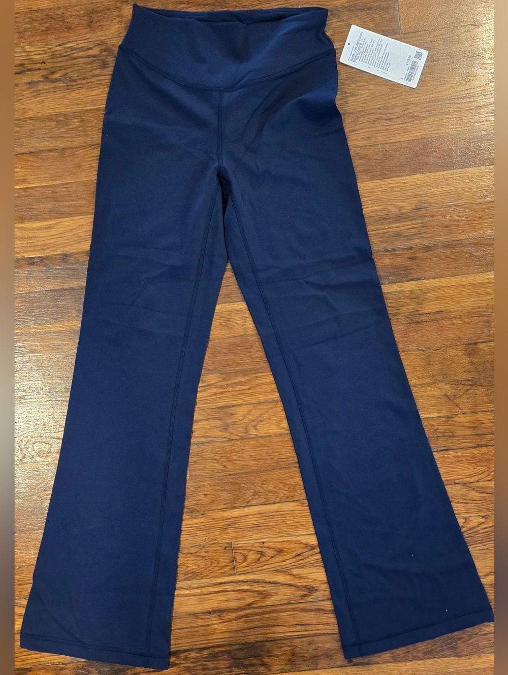 Lululemon Wunder Under SmoothCover Bootcut Pant Navy Size 8 NWT 34” - Picture 1 of 4